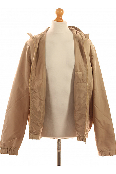 JACK & JONES pánská bunda s kapucí béžová polyesterová lehká outdoorová Vel. EU XL | JACK & JONES | obrázek 4