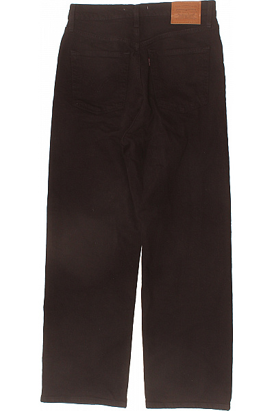 LEVIS Dámské hnědé volné džíny s vysokým pasem bavlněné Velikost W28/L27 | LEVIS | obrázek 2