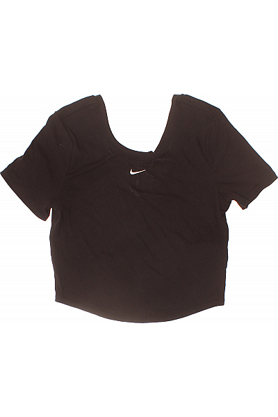 Nike Dámské černé tričko s krátkým rukávem crop top Velikost EU M | Nike | obrázek 2