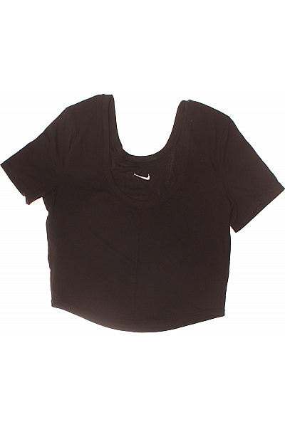 Nike Dámské černé tričko s krátkým rukávem crop top Velikost EU M | Nike | obrázek 3