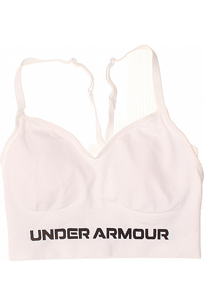 UNDER ARMOUR Dámská bezešvá podprsenka na sport hladká bílá Velikost EU XS | UNDER ARMOUR | obrázek 2