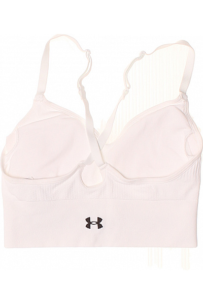 UNDER ARMOUR Dámská bezešvá podprsenka na sport hladká bílá Velikost EU XS | UNDER ARMOUR | obrázek 3