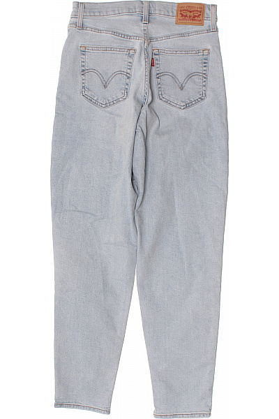 LEVIS Dámské džíny s vysokým pasem a dírami modré Velikost W27/L29 | LEVIS | obrázek 2