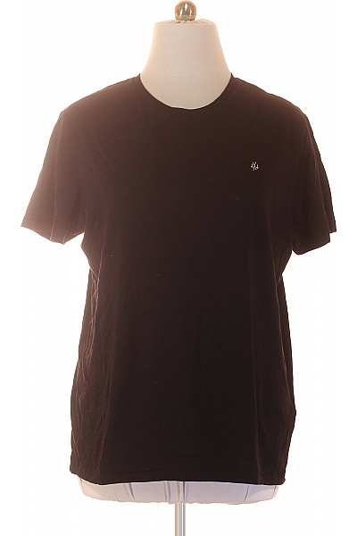 JACK & JONES Pánské tričko s krátkým rukávem a výšivkou basic černé Vel. EU XXL | JACK & JONES | obrázek 2