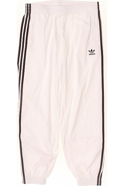 ADIDAS Dámské bílé sportovní kalhoty s lampasem Velikost EU L | ADIDAS | obrázek 2