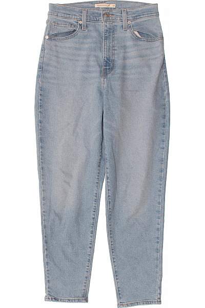 LEVIS Dámské Modré Džíny S Vysokým Pasem A Kapsami Velikost W28/L27