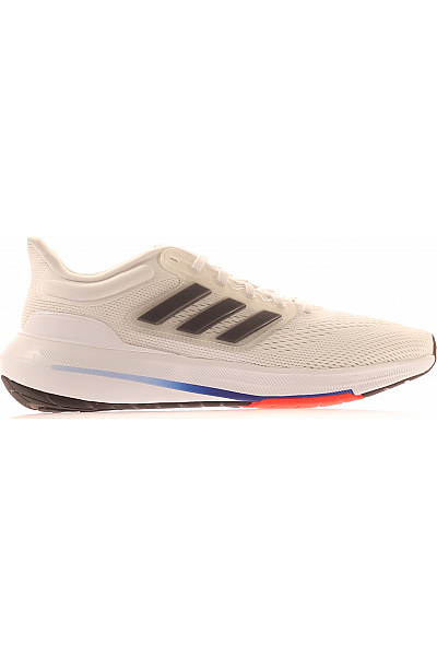 ADIDAS Pánské Běžecké Tenisky Bílé Prodyšné Sportovní Vel. 42.5