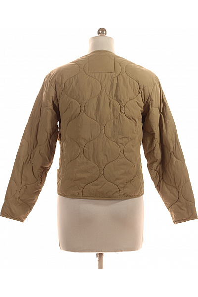 JJXX Dámská prošívaná bunda khaki krátká army styl Velikost EU XS | JJXX | obrázek 3
