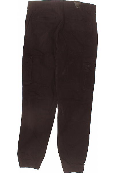 ONLY & SONS Pánské cargo kalhoty bavlněné volnočasové hnědé s kapsami Vel. EU 32/34 | ONLY & SONS | obrázek 2