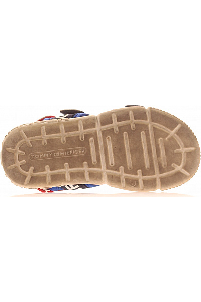TOMMY HILFIGER sandály textilní sportovní na platformě letní Vel. 29 | TOMMY HILFIGER | obrázek 3