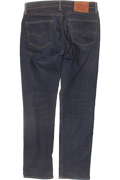 LEVIS Pánské džíny modré rovné strečové Velikost EU W32/L34 | LEVIS | obrázek 2