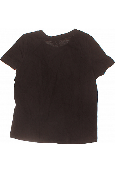 VERO MODA Dámské tričko s krátkým rukávem černé basic bavlna Velikost EU XS | VERO MODA | obrázek 3