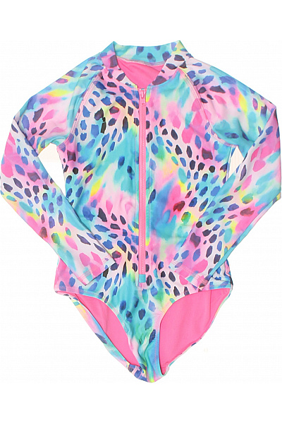 Next Dívčí plavky s dlouhým rukávem a potiskem | Next | obrázek 2