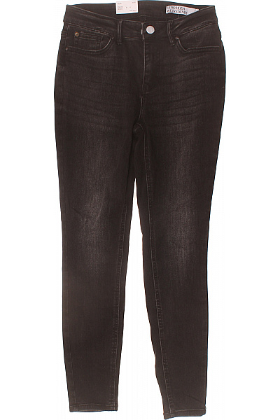 VERO MODA Dámské Džíny Skinny Strečové černé Velikost EU M/30
