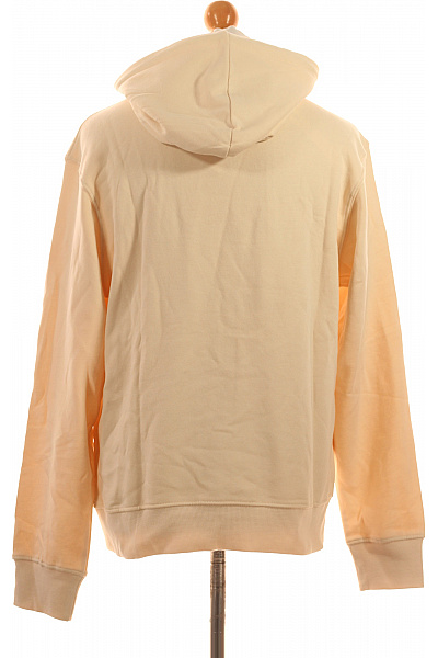 JACK & JONES béžová mikina s kapucí a potiskem Vel. M | JACK & JONES | obrázek 2