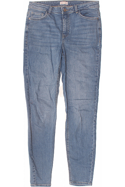 JDY Dámské Džíny Modré Strečové Skinny S Vysokým Pasem Velikost EU M/L34