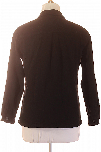 JACK & JONES Pánský bavlněný košilový kabát černý Vel. EU M | JACK & JONES | obrázek 3