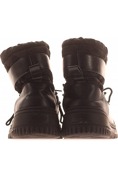 Guess Černé textilní kotníkové zateplené sněhule na platformě Vel. 40 | Guess | obrázek 4