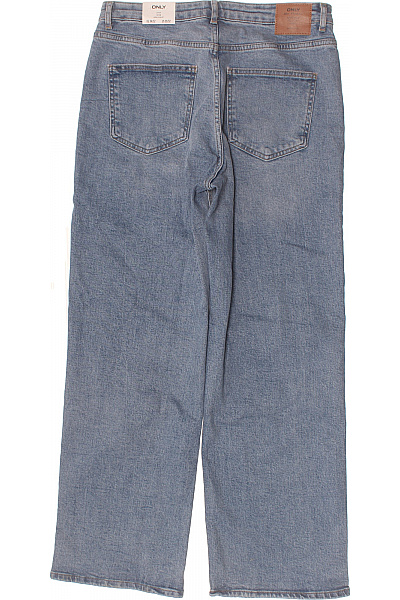 ONLY Dámské džíny modré volné bavlněné s vysokým pasem Vel. EU 34/32 | ONLY | obrázek 2