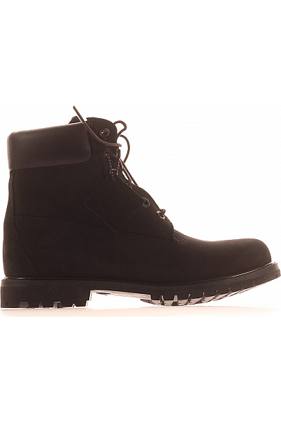 Timberland černé Kožené Kotníkové šněrovací Boty Vel. EU 40