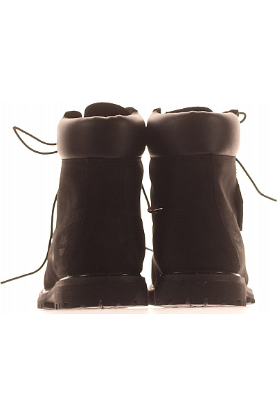 Timberland černé kožené kotníkové šněrovací boty Vel. EU 40 | Timberland | obrázek 4