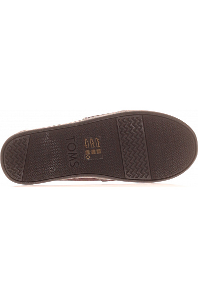 TOMS Dětské hnědé textilní nazouvací volnočasové boty Vel. 32.5 | TOMS | obrázek 3