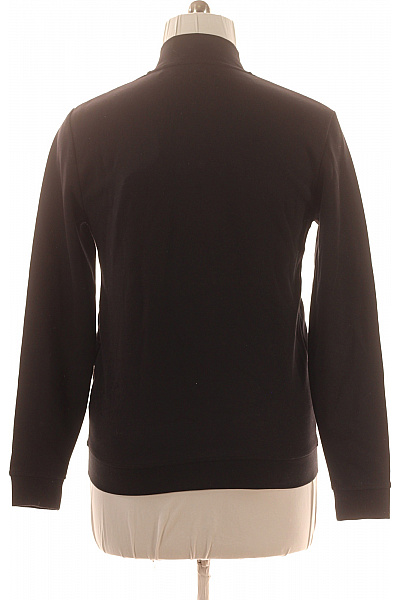 NO EXCESS pánská černá mikina s dlouhým rukávem na zip bomber Vel. m | NO EXCESS | obrázek 2