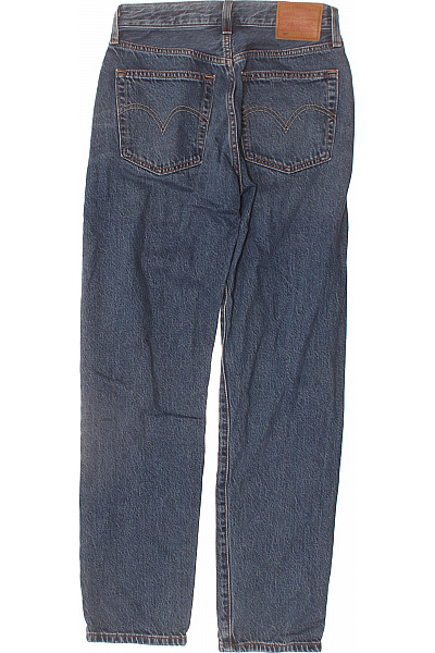 LEVIS Dámské modré džíny rovné s vysokým pasem vintage Velikost W24/L30 | LEVIS | obrázek 2