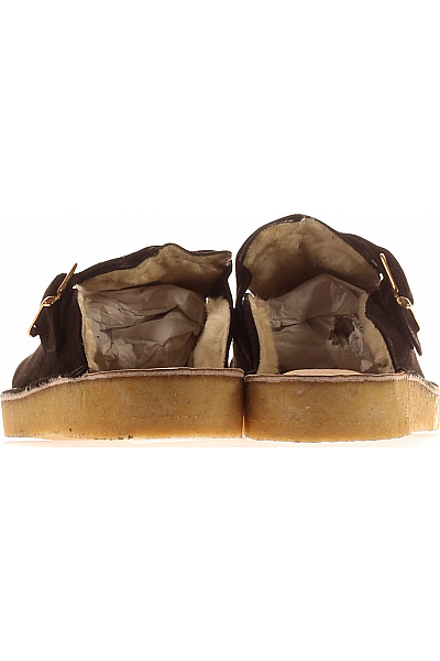 Clarks pánské hnědé semišové nazouvací pantofle s přezkou volnočasové Velikost EU 43 | Clarks | obrázek 4