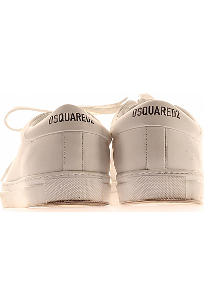 Dsquared2 Pánské bílé tenisky šněrovací volnočasové Velikost 44 | Dsquared2 | obrázek 4