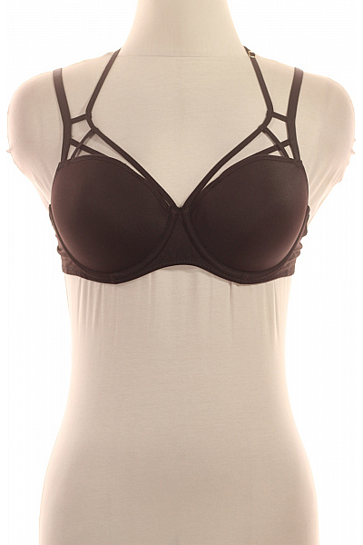 Petite Fleur Dámská černá podprsenka s pásky push up Vel. 80B | Petite Fleur | obrázek 2