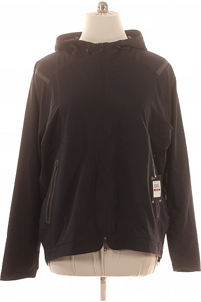UNDER ARMOUR pánská bunda s kapucí černá sportovní funkční na běhání polyesterová Vel. 2XL | UNDER ARMOUR | obrázek 2