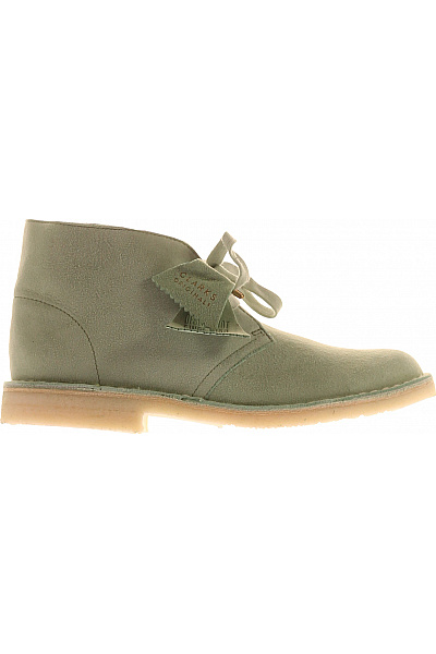 Clarks Kotníkové Semišové Boty Zelené Volnočasové Velikost EU 39