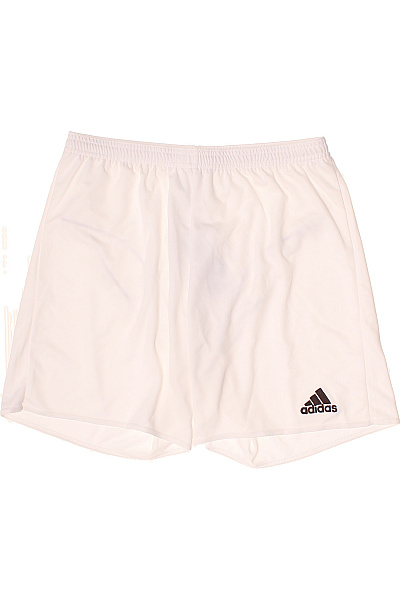 ADIDAS Pánské Bílé Sportovní Kraťasy Velikost L