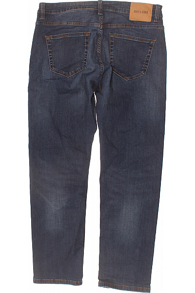 ONLY & SONS Pánské džíny modré rovné strečové s kapsami Vel. EU W33/L32 | ONLY & SONS | obrázek 2