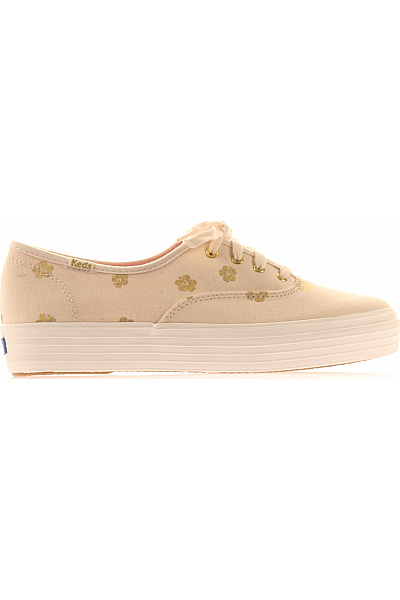 Keds Dámské Plátěné Tenisky Na Platformě Květinový Vzor Vel. EU 39