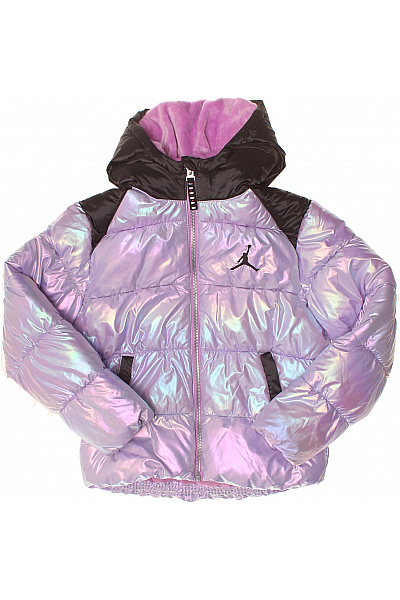 Nike Dívčí péřová bunda s kapucí fialová Vel. 122/128 cm | Nike | obrázek 2