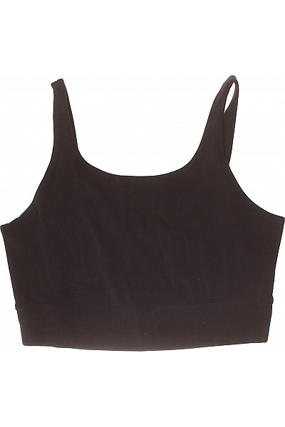 Nike černá hladká sportovní podprsenka crop top bez zapínání Vel. M | Nike | obrázek 2