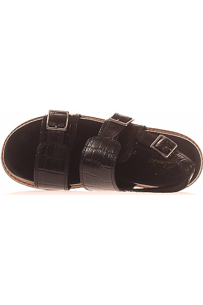 Clarks Dámské sandály na platformě černé s přezkou Vel. 37 | Clarks | obrázek 2
