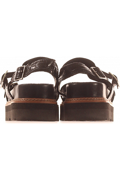 Clarks Dámské sandály na platformě černé s přezkou Vel. 37 | Clarks | obrázek 4