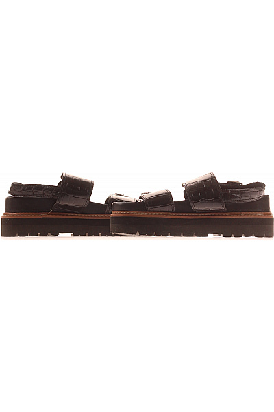 Clarks Dámské sandály na platformě černé s přezkou Vel. 37 | Clarks | obrázek 5