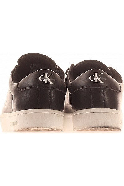 Calvin Klein Pánské černé tenisky Calvin Klein Jeans šněrovací volnočasové Velikost 42 | Calvin Klein | obrázek 4