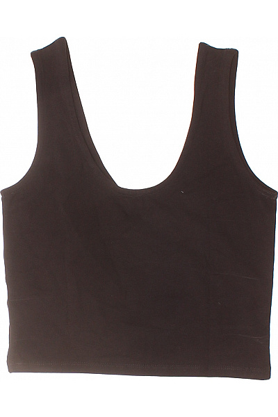 AÉROPOSTALE dámské černé tílko bez rukávů crop top basic Velikost EU M | AÉROPOSTALE | obrázek 2