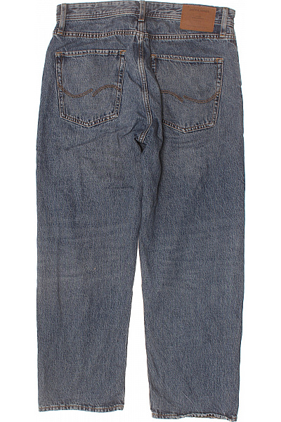 JACK & JONES Dámské modré džíny volné rovné s kapsami vintage Vel. EU 32/30 | JACK & JONES | obrázek 2