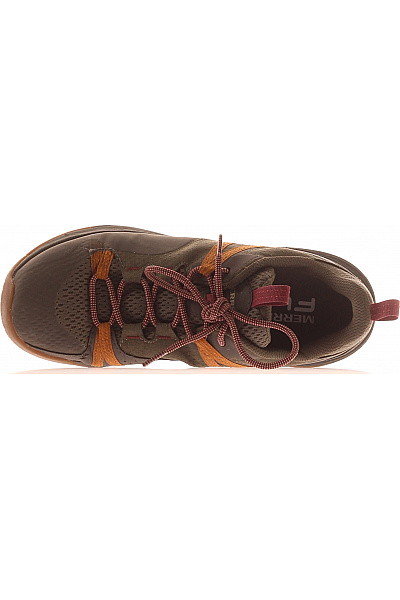 MERRELL Dámské trailové boty nepromokavé zelené textilní šněrovací Velikost 40 | MERRELL | obrázek 2