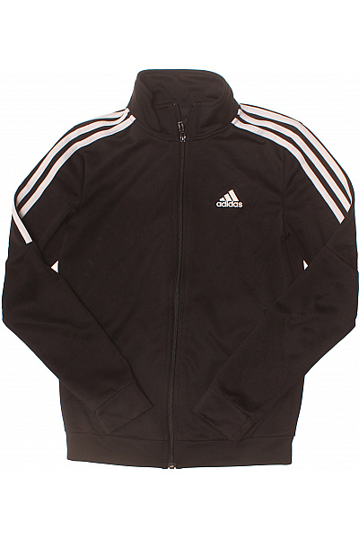 ADIDAS dámská černá mikina s dlouhým rukávem na zip sportovní Vel. XS | ADIDAS | obrázek 2