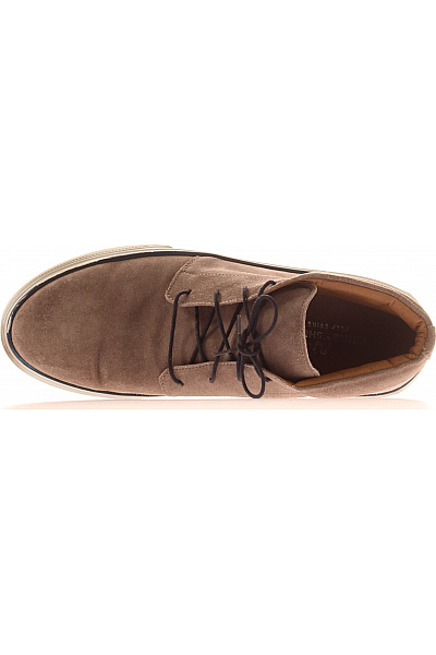 PRIME SHOES Pánské semišové kotníkové vycházkové boty béžové Vel. 41 | PRIME SHOES | obrázek 2