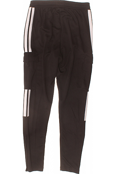 ADIDAS Pánské černé tepláky cargo s lampasem Velikost s | ADIDAS | obrázek 3