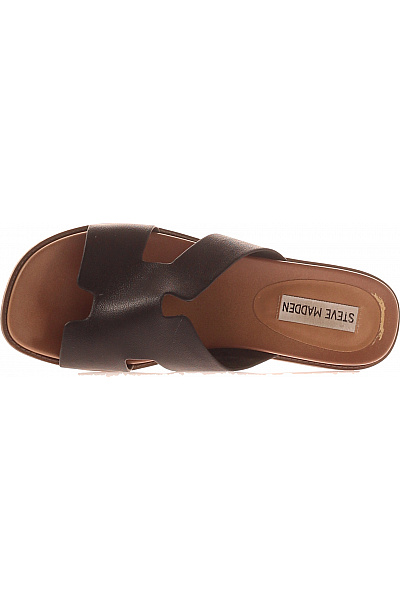 Steve Madden dámské hnědé kožené sandály na platformě volnočasové letní Velikost 39 | Steve Madden | obrázek 2