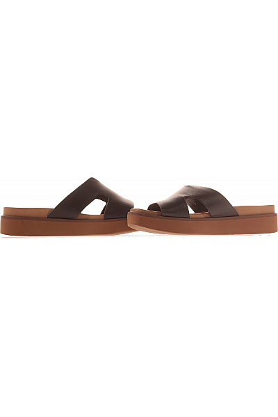 Steve Madden dámské hnědé kožené sandály na platformě volnočasové letní Velikost 39 | Steve Madden | obrázek 5